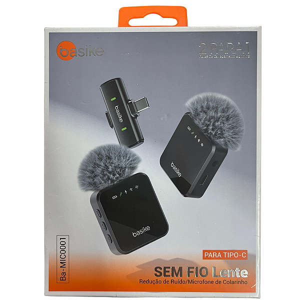 Microfone Lapela BA MIC0001