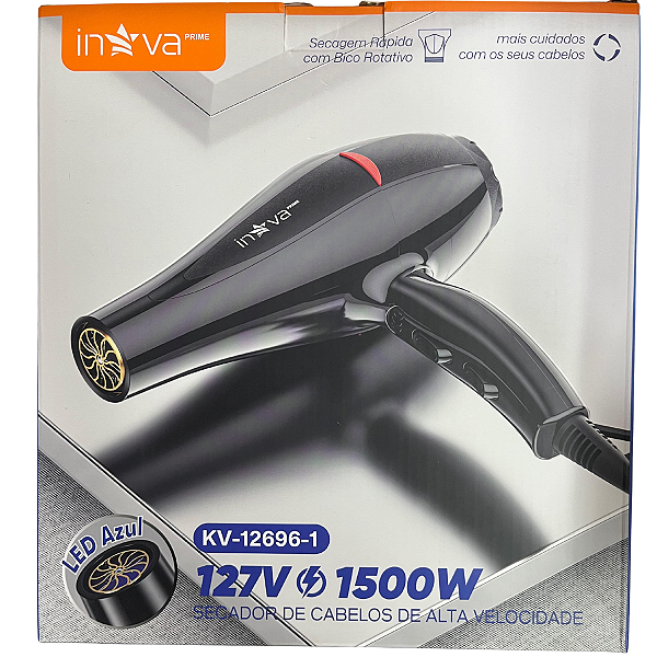 Secador de Cabelo 1.500W 110V KV 12696-1