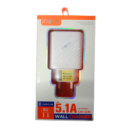 Carregador 5.1A CAR - 3248F FONTE