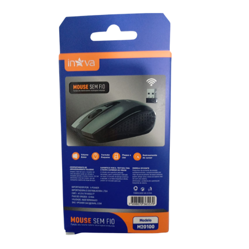 Mouse Sem FIo M 20100 UNIDADE