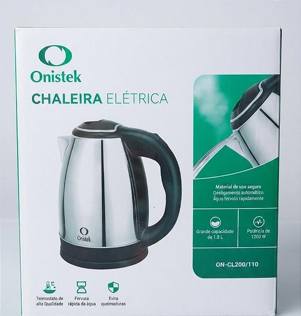 Chaleira Elétrica 110 V ON CL 200 UNIDADE