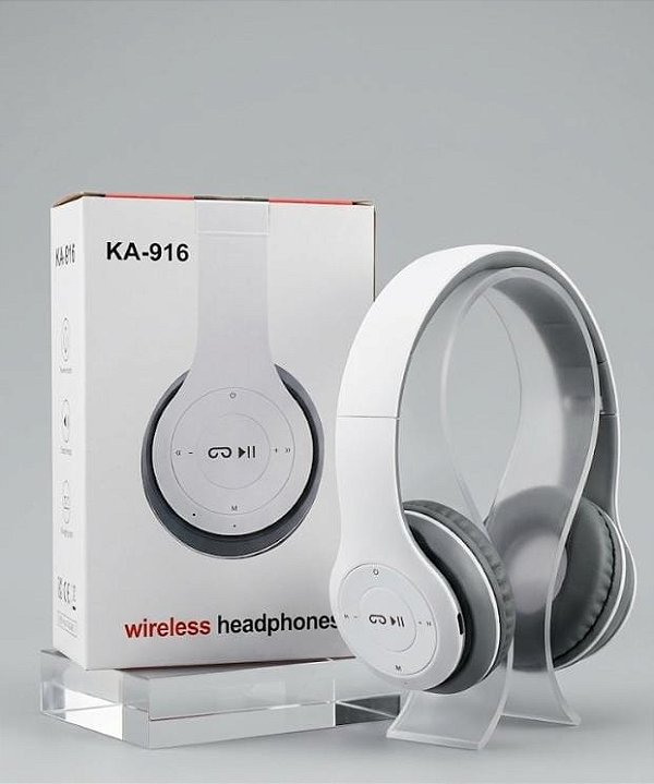 Fone SEM FIO KA 916 E   Cor:BRANCO UNIDADE