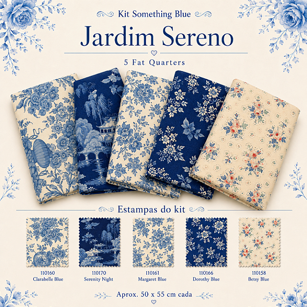 Kit Something Blue – Jardim Sereno