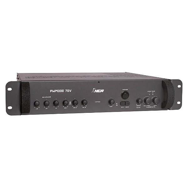 Amplificador de Potência Multiuso 600W PWM 300 70V - NCA