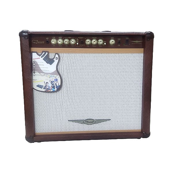 Amplificador Para Guitarra 90W Marrom OCG 400R MR - ONEAL