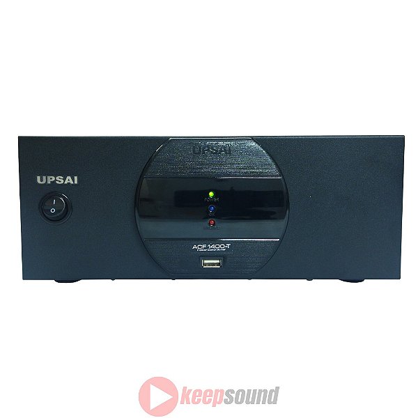 Condicionador Transformador de Energia 220V para 110V ACF 1400-T - UPSAI