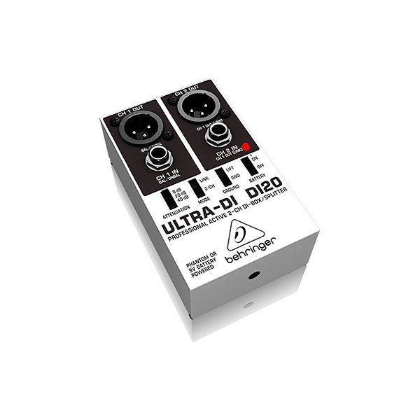 Direct Box Behringer Ativo ULTRA DI 20 - BEHRINGER