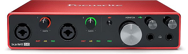 Interface De Audio SCARLETT 8I6 - FOCUSRITE