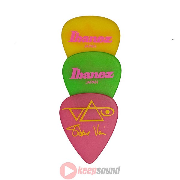 Kit de 3 Palhetas Steve Vai B1000SVGPY - IBANEZ