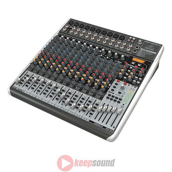 Mesa de Som Analógico 10 Canais QX2442USB - BEHRINGER