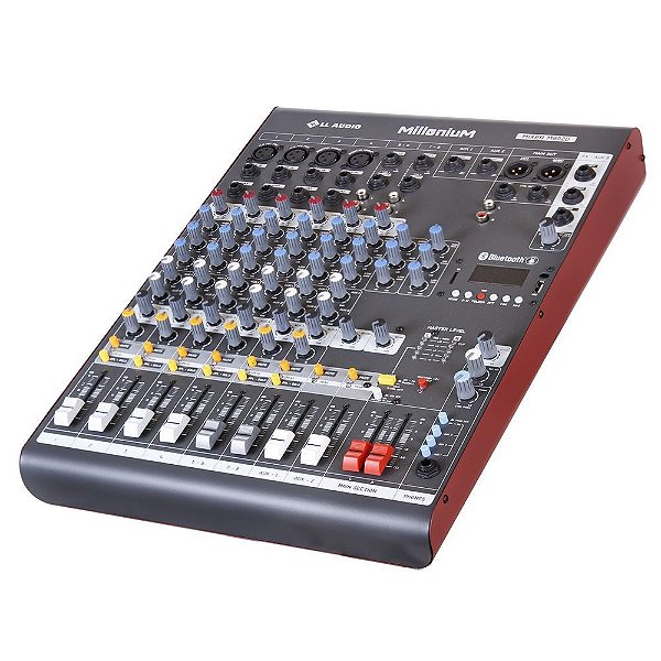 Mesa de som com 8 Canais MILLENIUM M802D - LL AUDIO