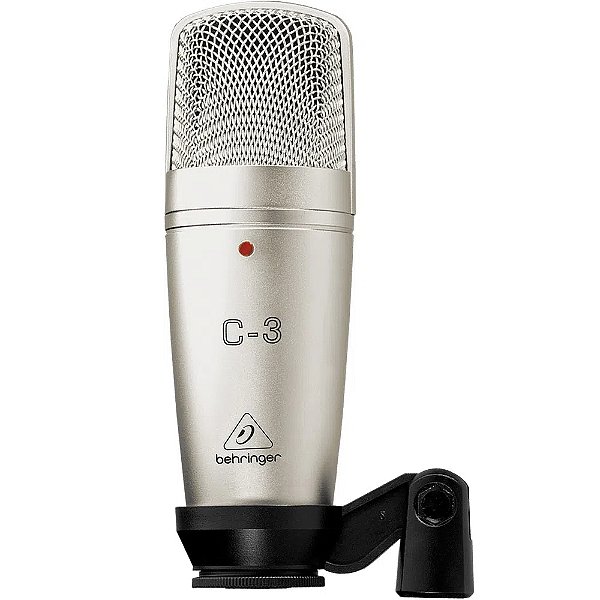 Microfone Condensador Profissional P/ Estúdio C3 - BEHRINGER