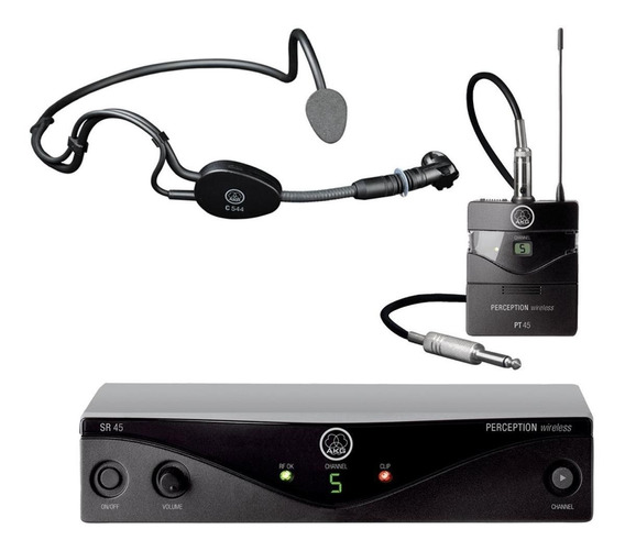 Microfone Sem Fio PW45 Sport - Headset
