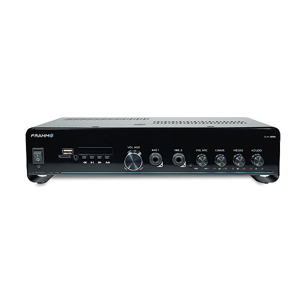 Amplificador de Sonorização de Ambiente 200W SLIM 3000 G5 - FRAHM
