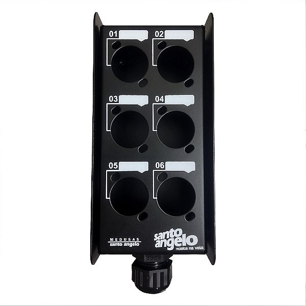 Painel Medusa 6 Vias Para Multicabos BSMED6 - SANTO ANGELO