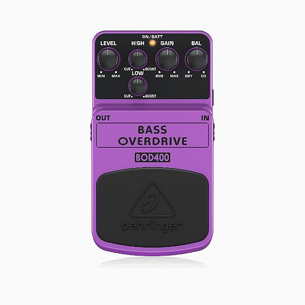 Pedal de Overdrive Para Contrabaixo BOD400 - BEHRINGER