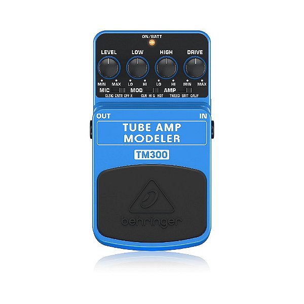 Pedal Simulador de Valvula Para Guitarra TM300 - BEHRINGER