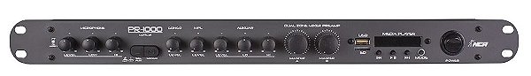 Pré - Amplificador Dual Zone PR1000 OPTICAL - NCA