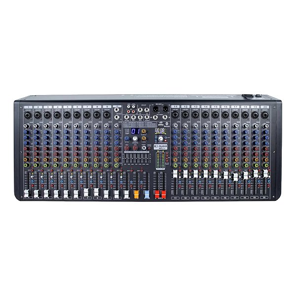 Mesa de Som 20 Canais MP 20.6 - K-AUDIO