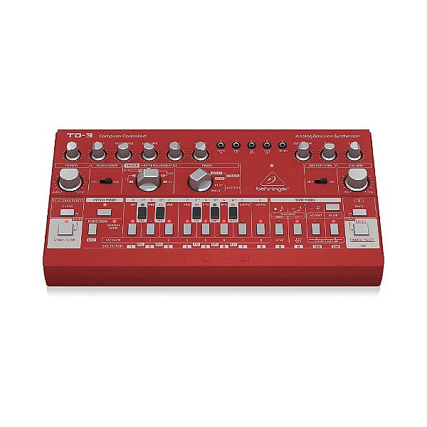 Sintetizador Analógico com Poly Chain TD-3-RD - BEHRINGER