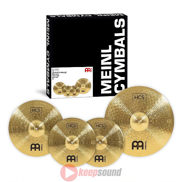 Kit de Pratos de Bateria HCS141620 - MEINL
