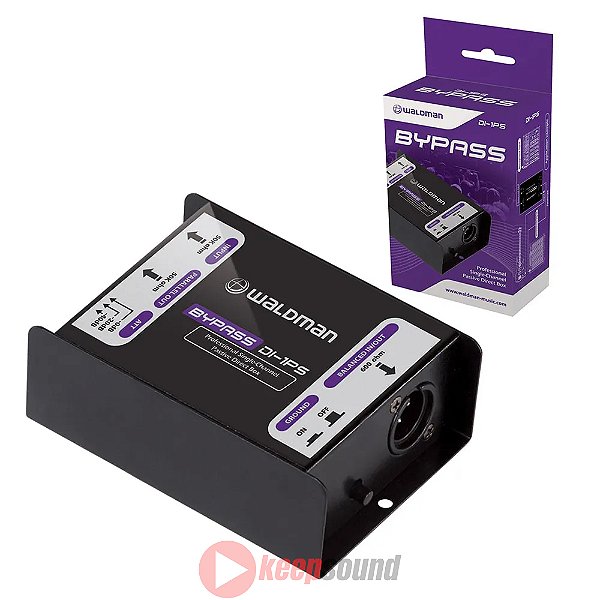 Direct Box Passivo BYPASS DI-1PS - WALDMAN