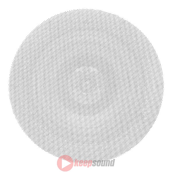 Caixa de Som de Embutir Ativa 120W 6,5 Polegadas (Arandela Coaxial Redonda) SA6 LIGHT RW - MS AUDIO