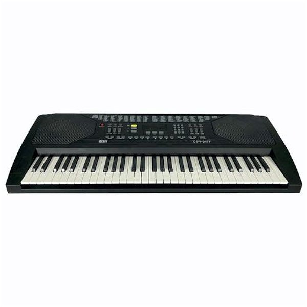 Teclado Musical 61 Teclas Com Suporte Para Partituras 2177 - CSR