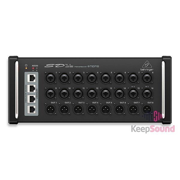 Conversor Digital de Áudio Com 16 entradas e 8 saídas SD16 - BEHRINGER