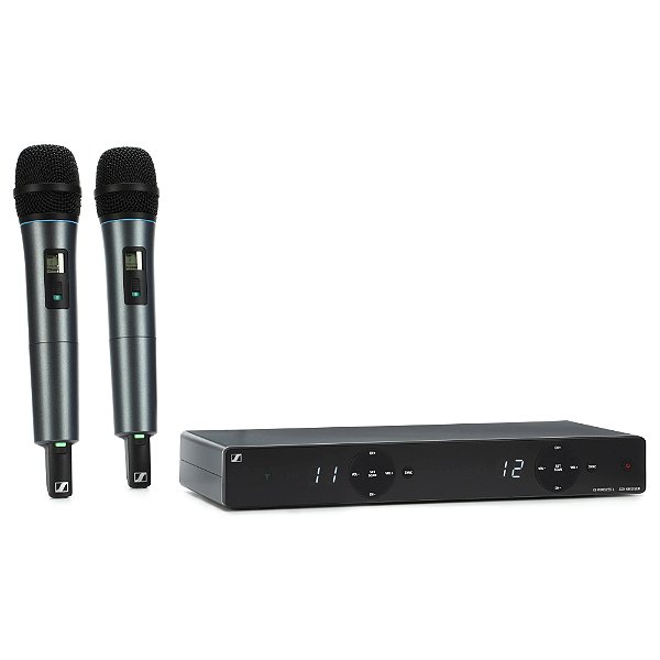 Microfone De Mão Duplo Sem Fio Xsw 1-825 Dual - Sennheiser