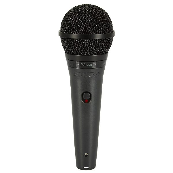 Microfone Profissional Dinâmico Pga58 Xlr - Shure