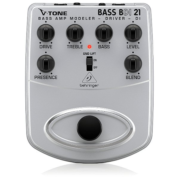 Pedal Simulador Para Contrabaixo Bdi21 - Behringer