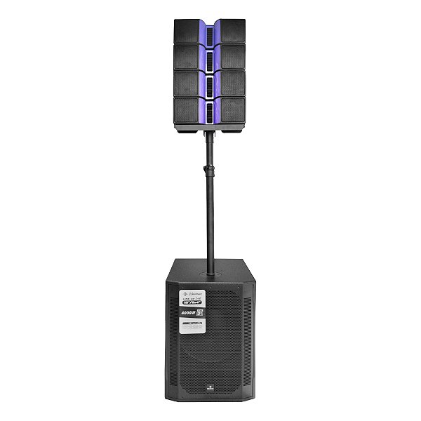 Sistema De Som Pa 1000w Line Up One 1584 - Waldman
