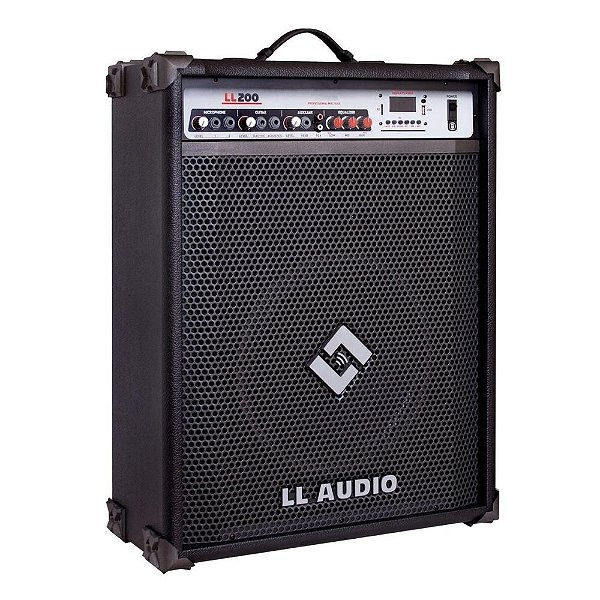 Caixa De Som Amplificada Multiuso 50 Wrms BT LL 200 - LL AUDIO