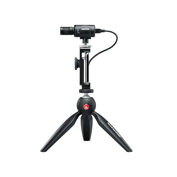 Kit Vídeo Microfone + Tripé Mv88+ Video Kit - Shure