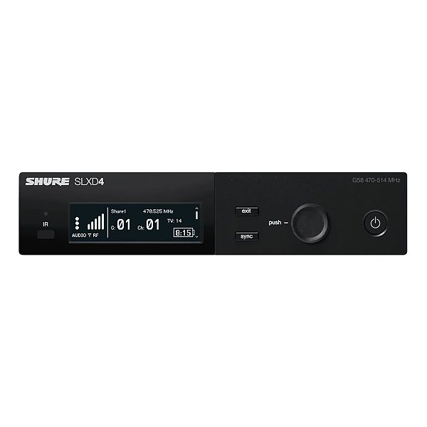 Receptor De Microfone Sem Fio Slxd4-g58 - Shure