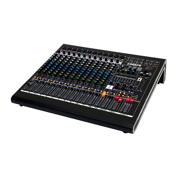 Mesa de Som Analógica 12 Canais com Interface USB DBR DM‑12USB