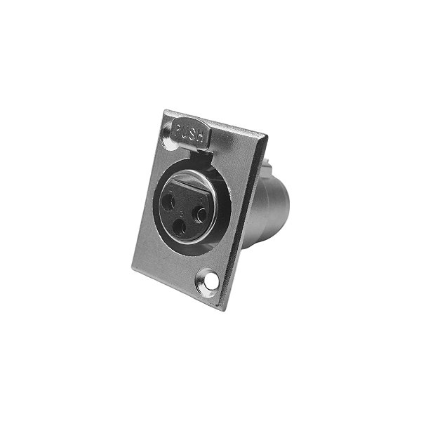 Conector XLR Fêmea Painel SK 047 - CSR