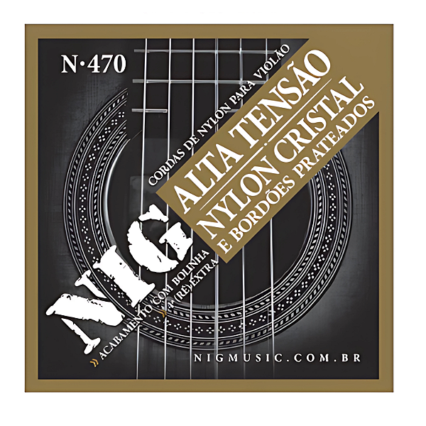 Encordoamento Violão Nylon N470 Alta Tensão C/ Bolinha