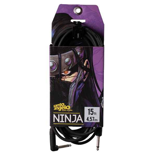 Cabo Guitarra 0,20mm P10 P10l Ninja Cable 10ft