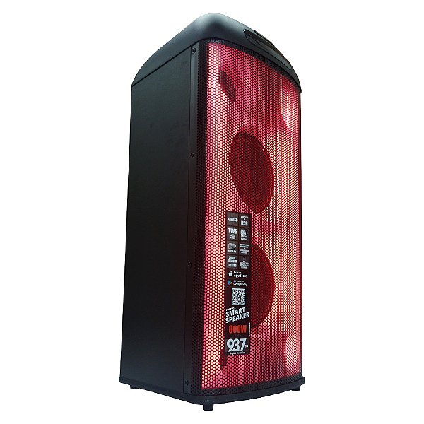 Caixa Ativa Com Bateria 600W XT-660T - POLYVOX