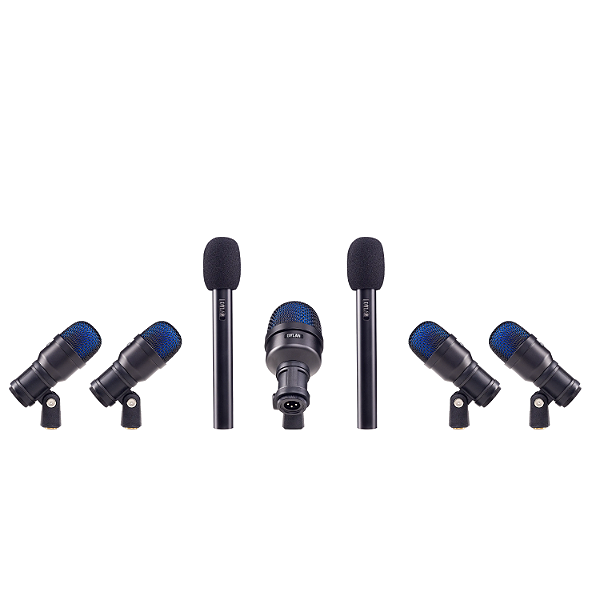 Kit 7 Microfones Bateria Com Maleta Dylan Ddx-7000