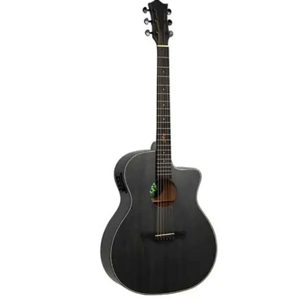 Violão Folk Aço Eq Tagima Og-33 Bk Okoume