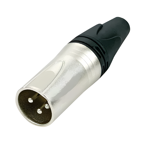 Conector Xlr 3 Vias Macho Cs20 Custom Sound