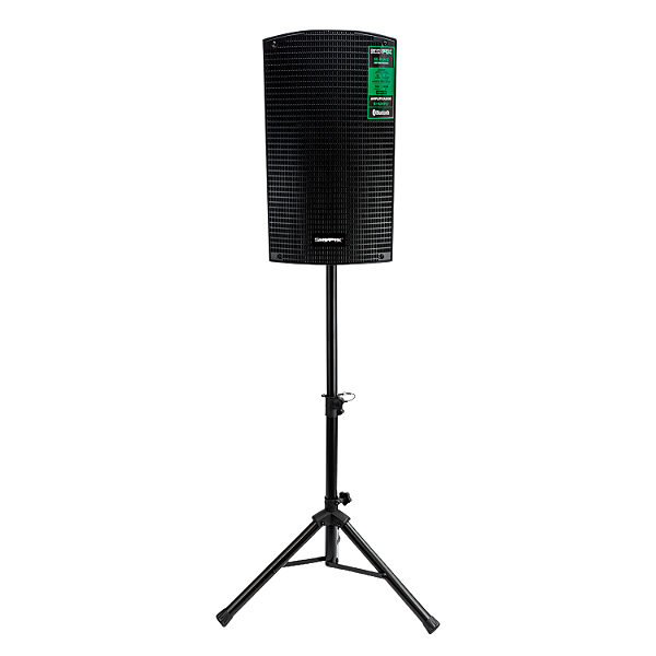 Caixa Ativa 12 Pol 2800w Skypix Sk-rva12 Com Tripé