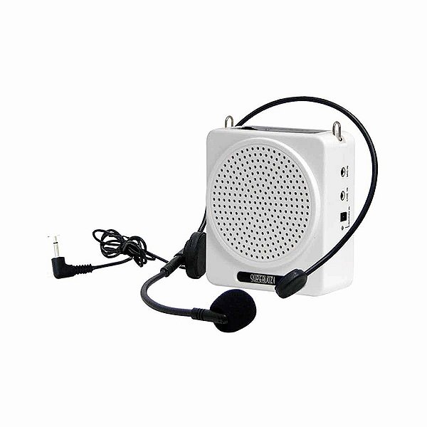 Kit professor caixa e microfone Branco SUPERVOZ I 625 - TSI