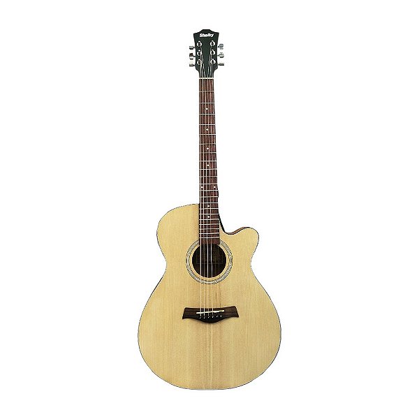 Violão 6 Cordas De Aço Elétrico Sga 194c Stnt - Shelby