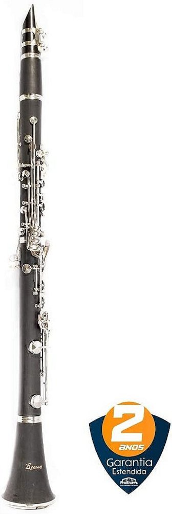 Clarinete 17 Chaves BB Prateados BCL-1BN - BENSON
