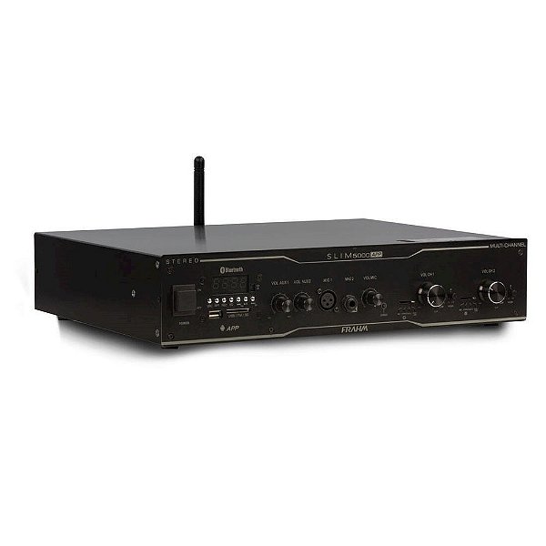 Amplificador Para Som Ambiente Slim 5000 App - Frahm