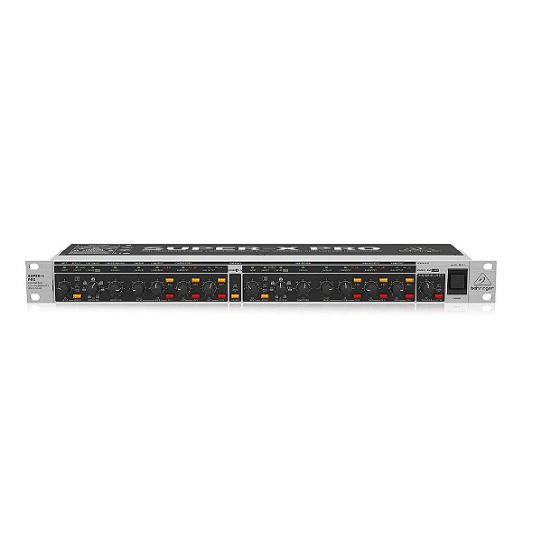 Crossover com Limiter 2 Canais 4 Vias CX3400 - BEHRINGER